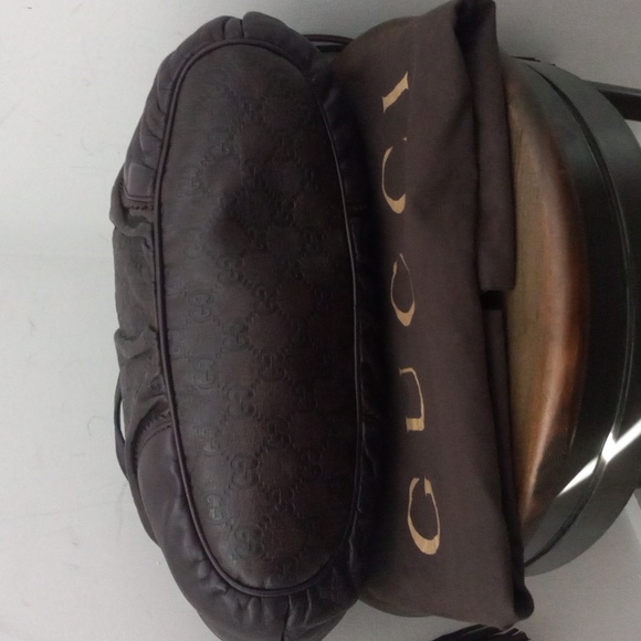 Authentic Gucci GG Monogram Supreme Guccissima Leather Tassels Tribeca Tote Bag - Picture 8 of 12